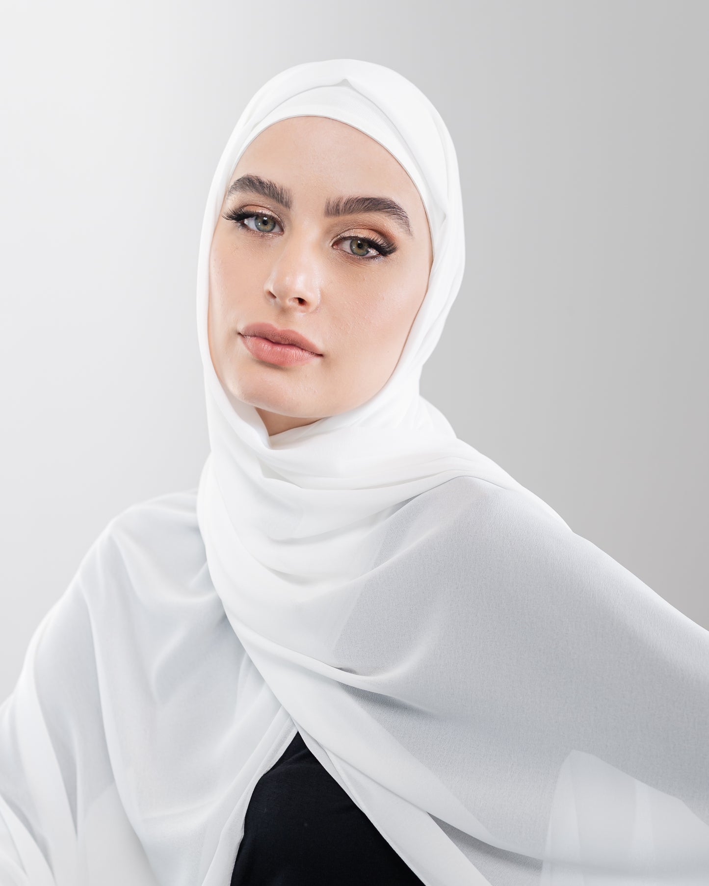 Hijab Band - White