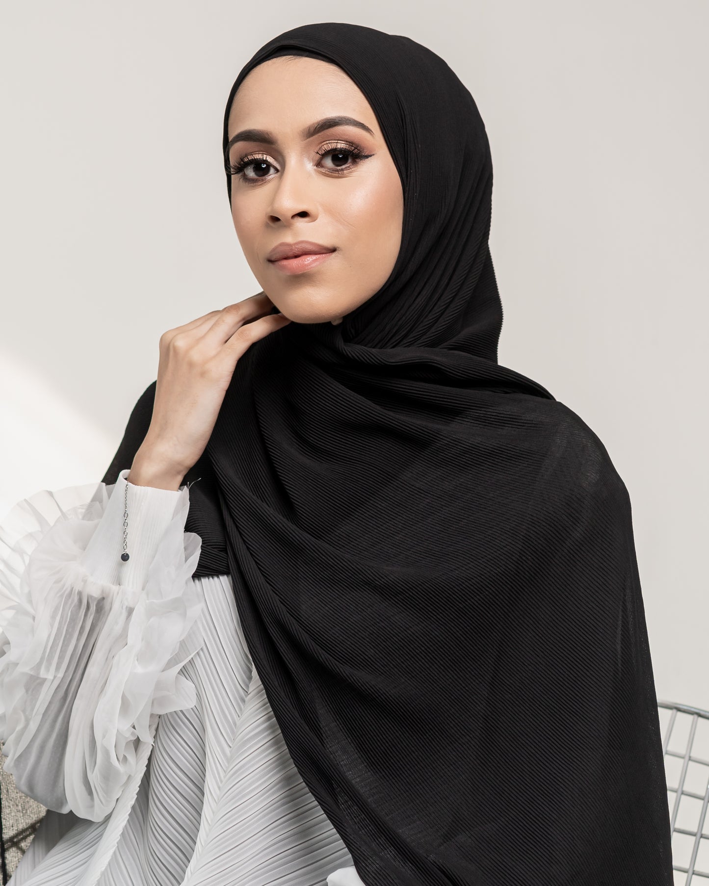 Crimped black truffle