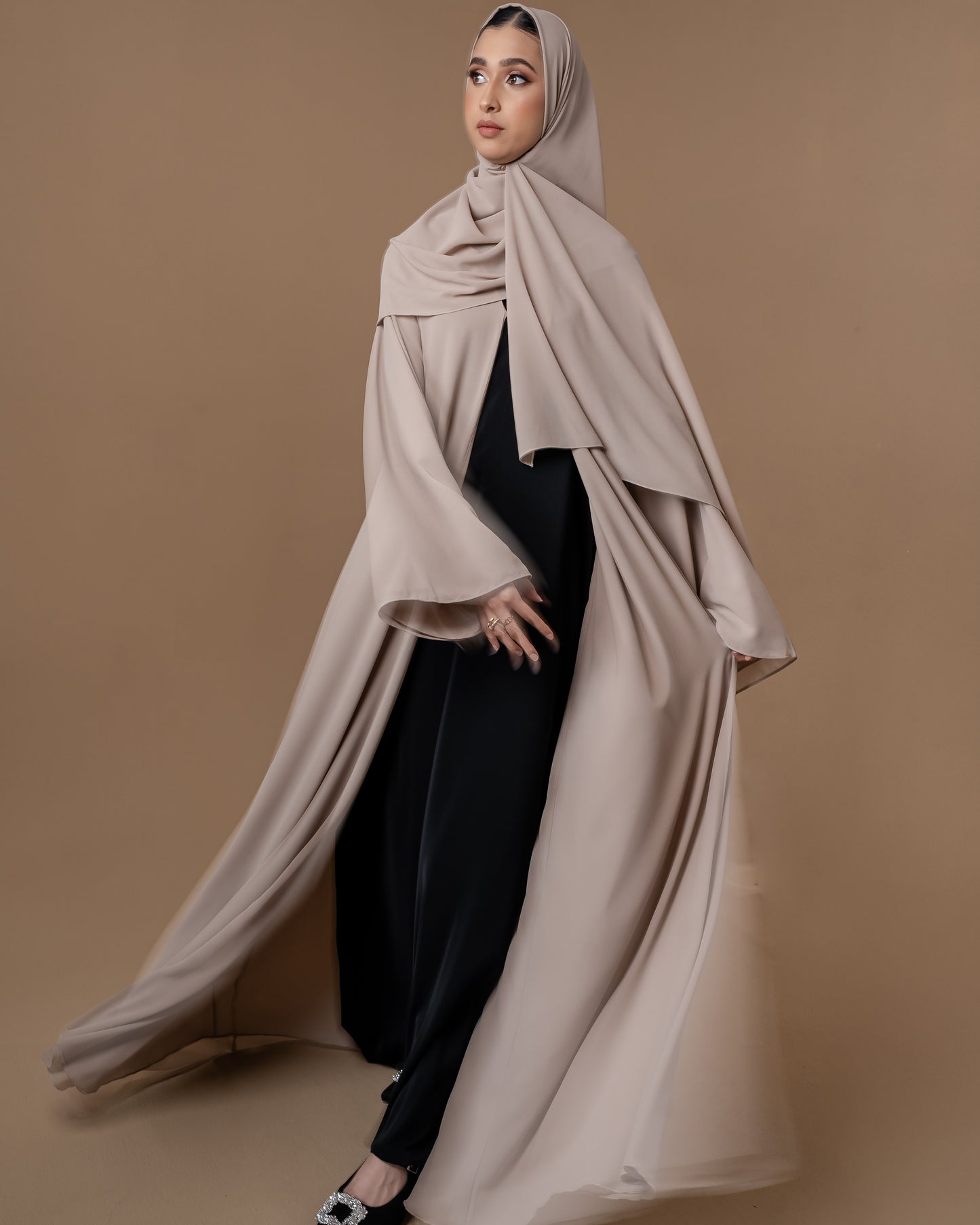 Classic Abaya - Iced Mocha