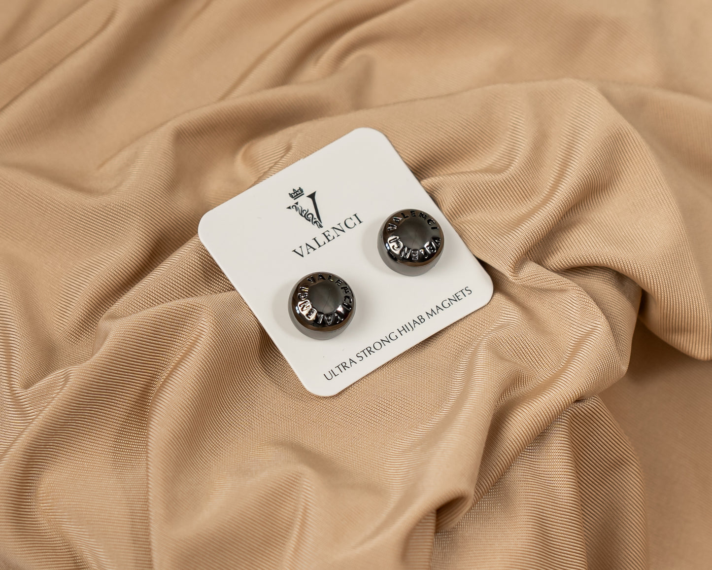 Gunmetal black - ULTRASTRONG Hijab Magnets