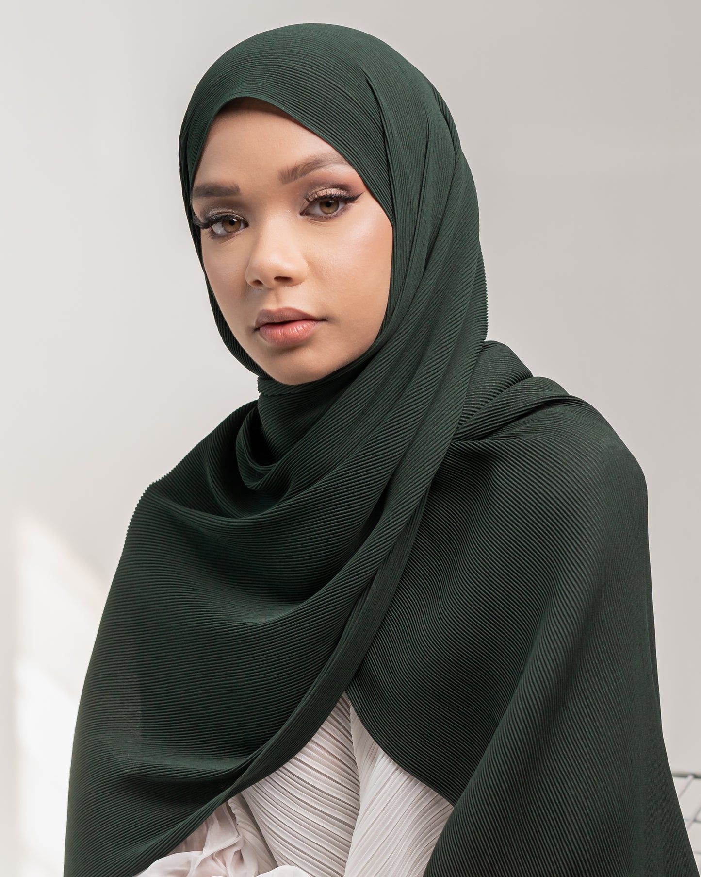 Crimped Forest Green