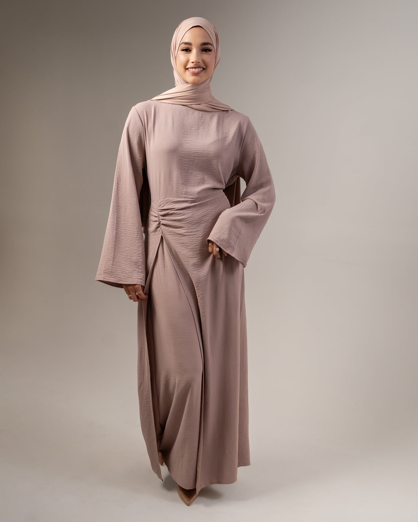 Summer Abaya - Nude