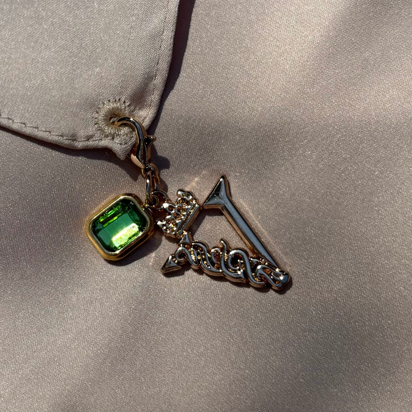 Jade stone Charm
