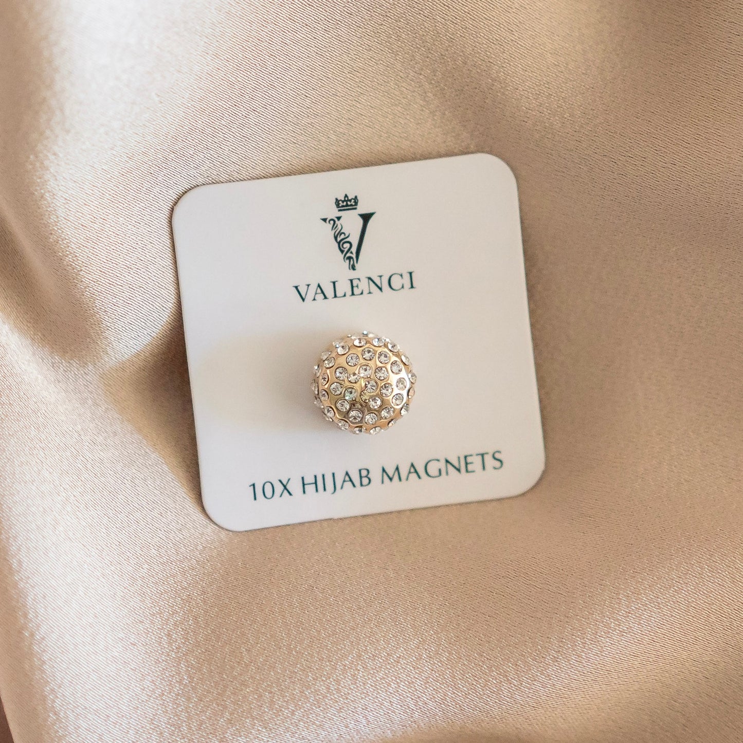 Crystal Pave Ultrastrong Hijab Magnets