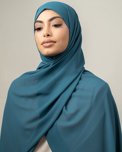 Peacock blue