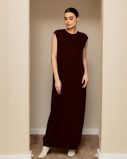 Valmont Burgundy Knit set