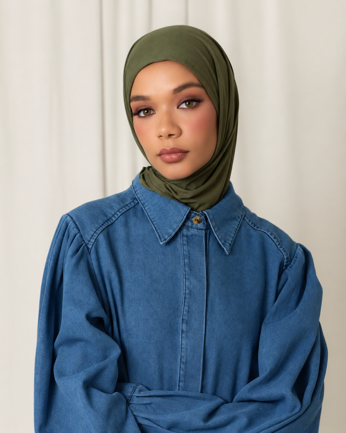 Roasted Olive - Triangle Hijab