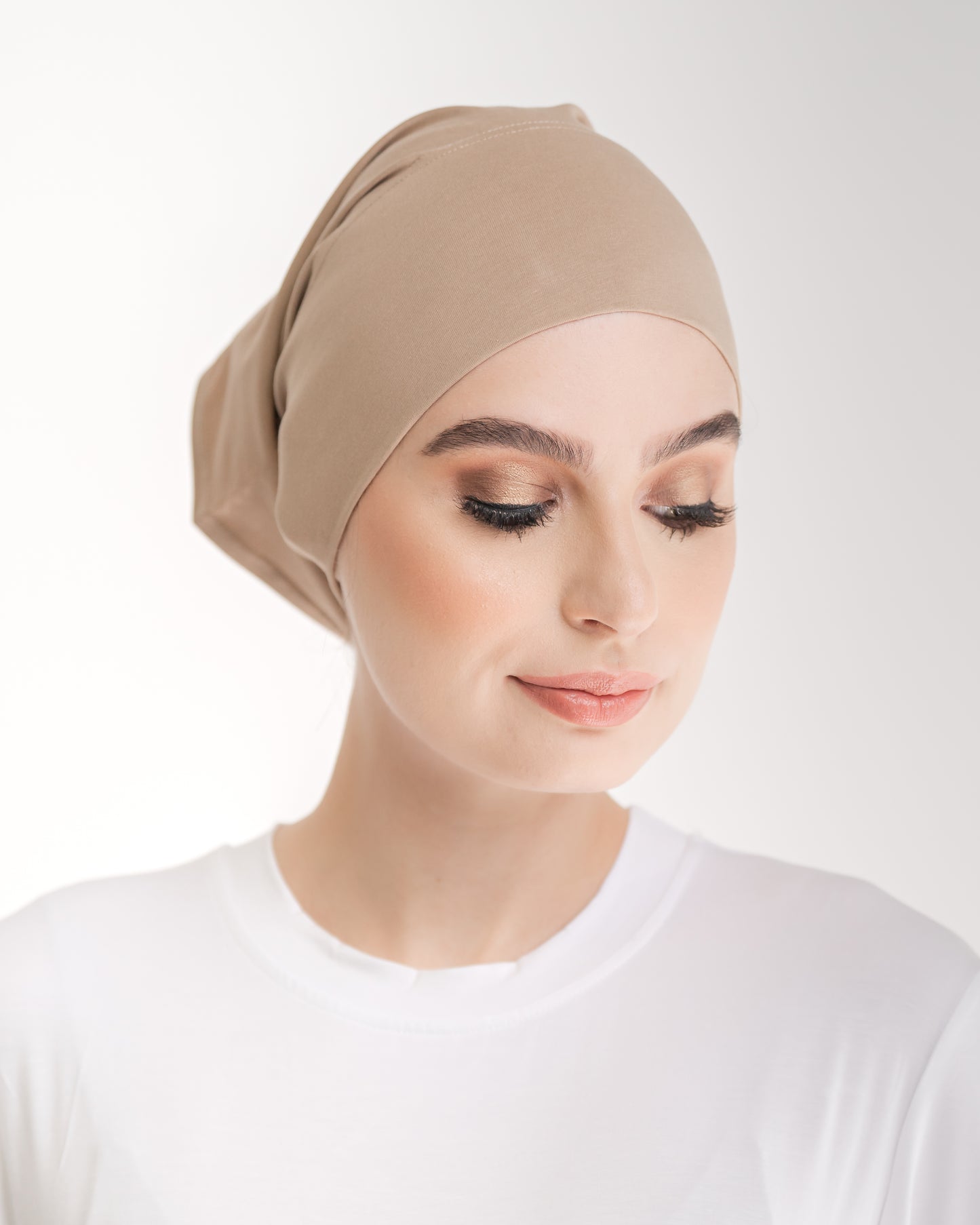 Cotton undercap - Warm nude