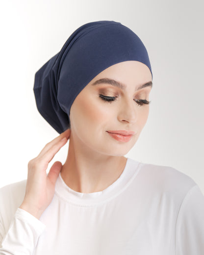 Cotton undercap - Navy blue