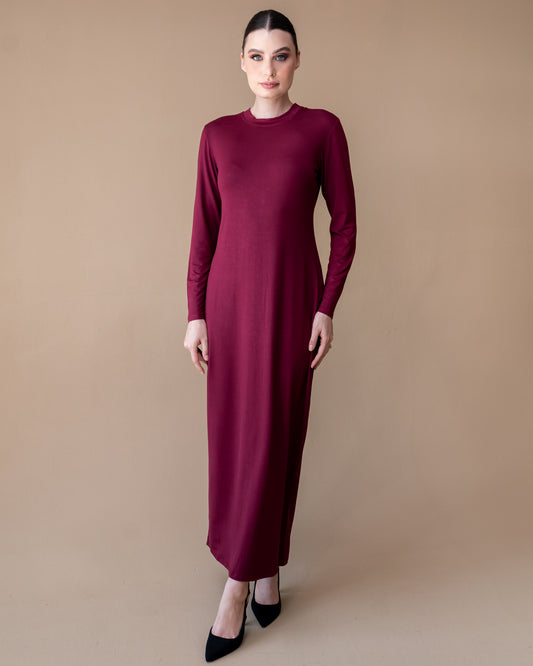 Cotton Inner - Burgundy