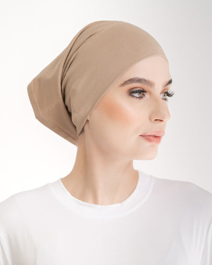 Cotton undercap - Warm nude