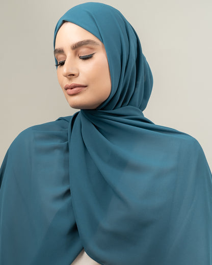 Peacock blue