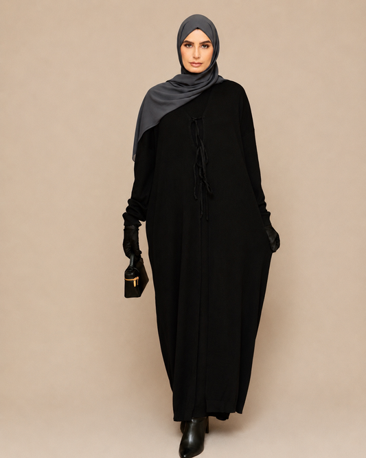 Valmont Black Knit set