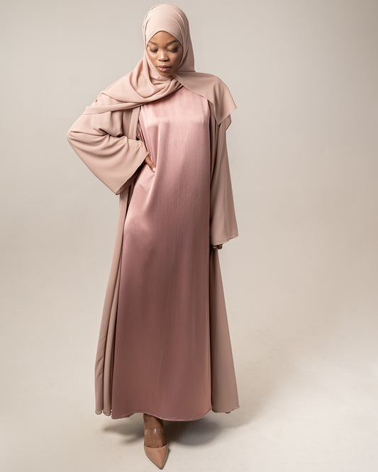 Pink satisilk inner