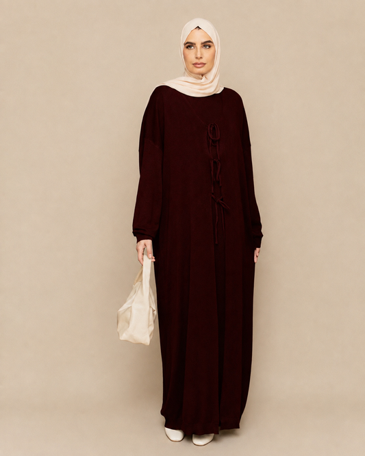 Valmont Burgundy Knit set