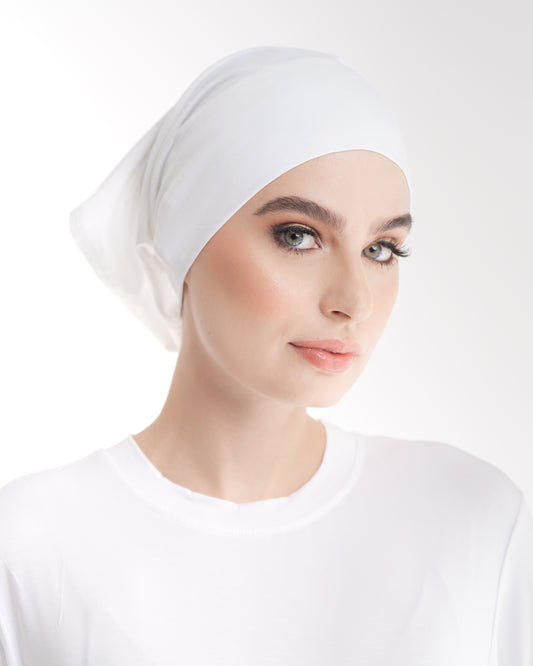 Cotton undercap - Dove white