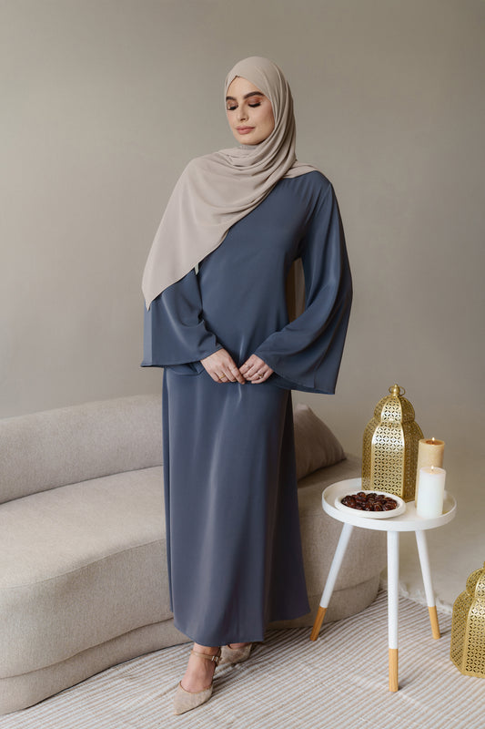 Amalina Abaya - Grey
