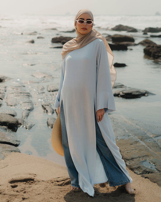 Riviera Dress - Sky Blue