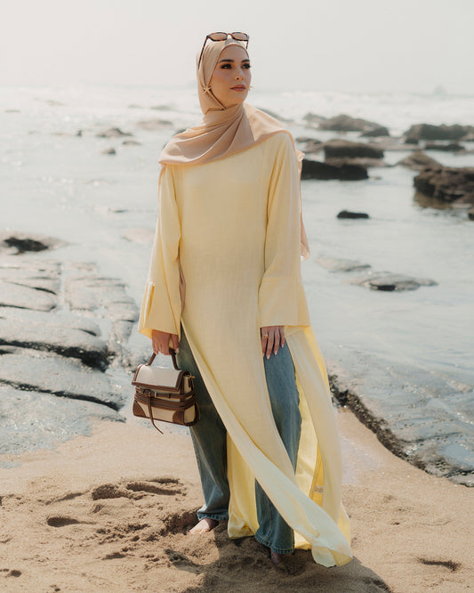 Rivieria Dress - Butter Yellow