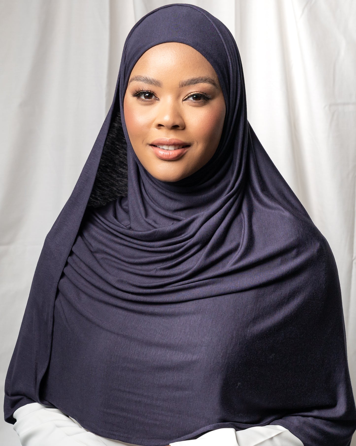 Navy Instant Hijab