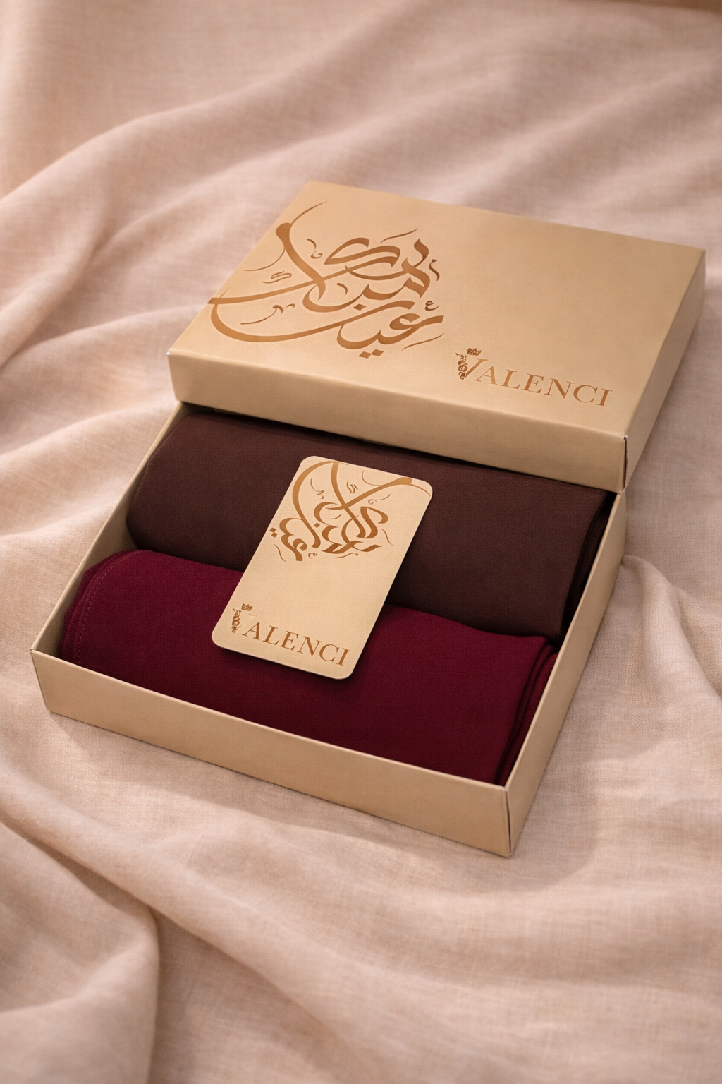 Eid gift set - Bordeaux & Chocolate Brownie