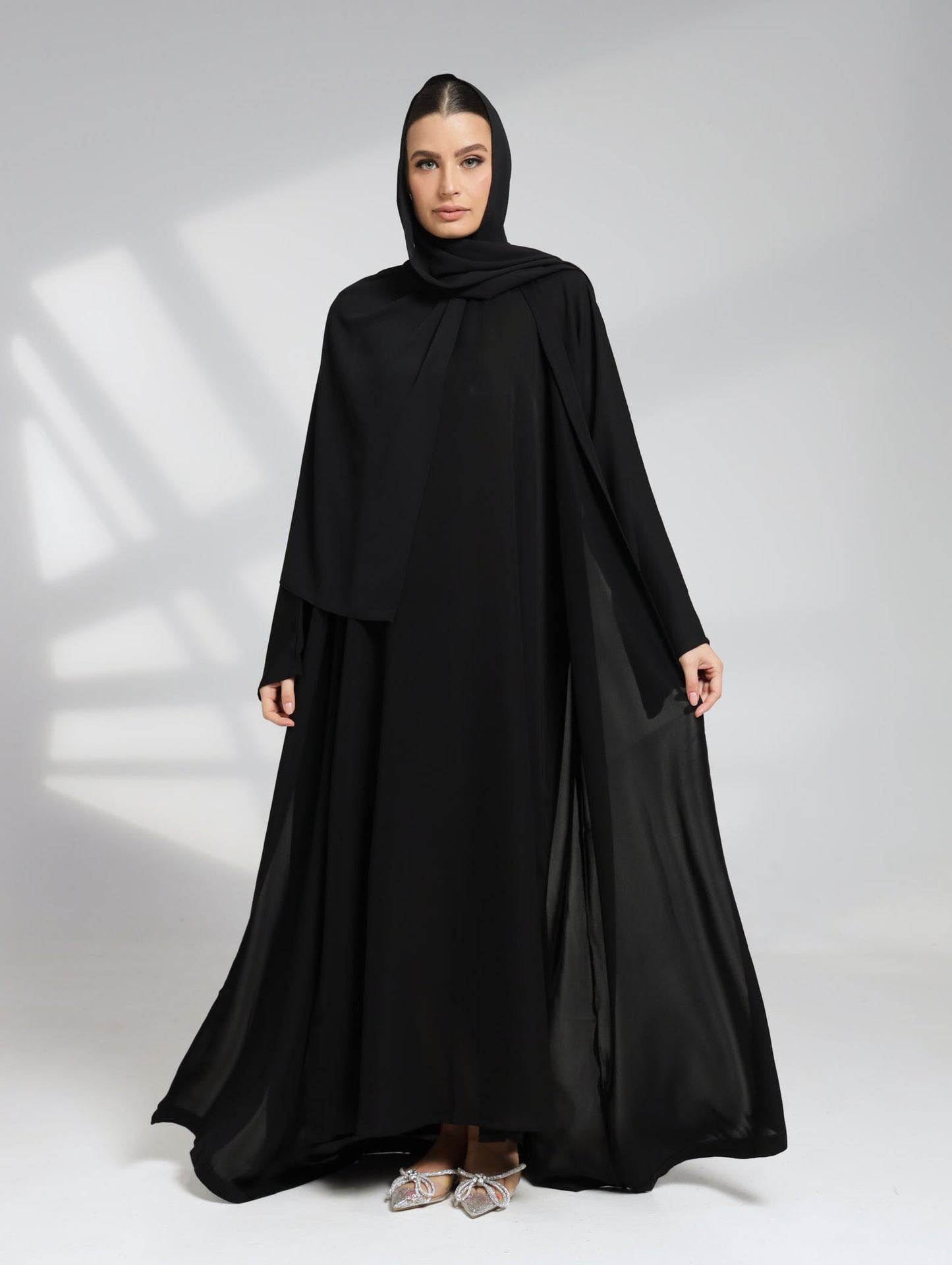 Elmira black abaya