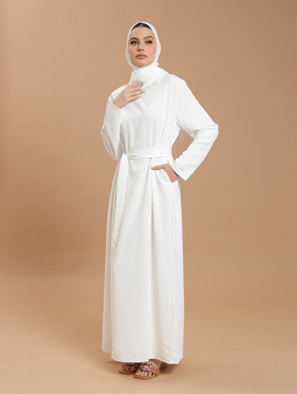 White - Amani Abaya