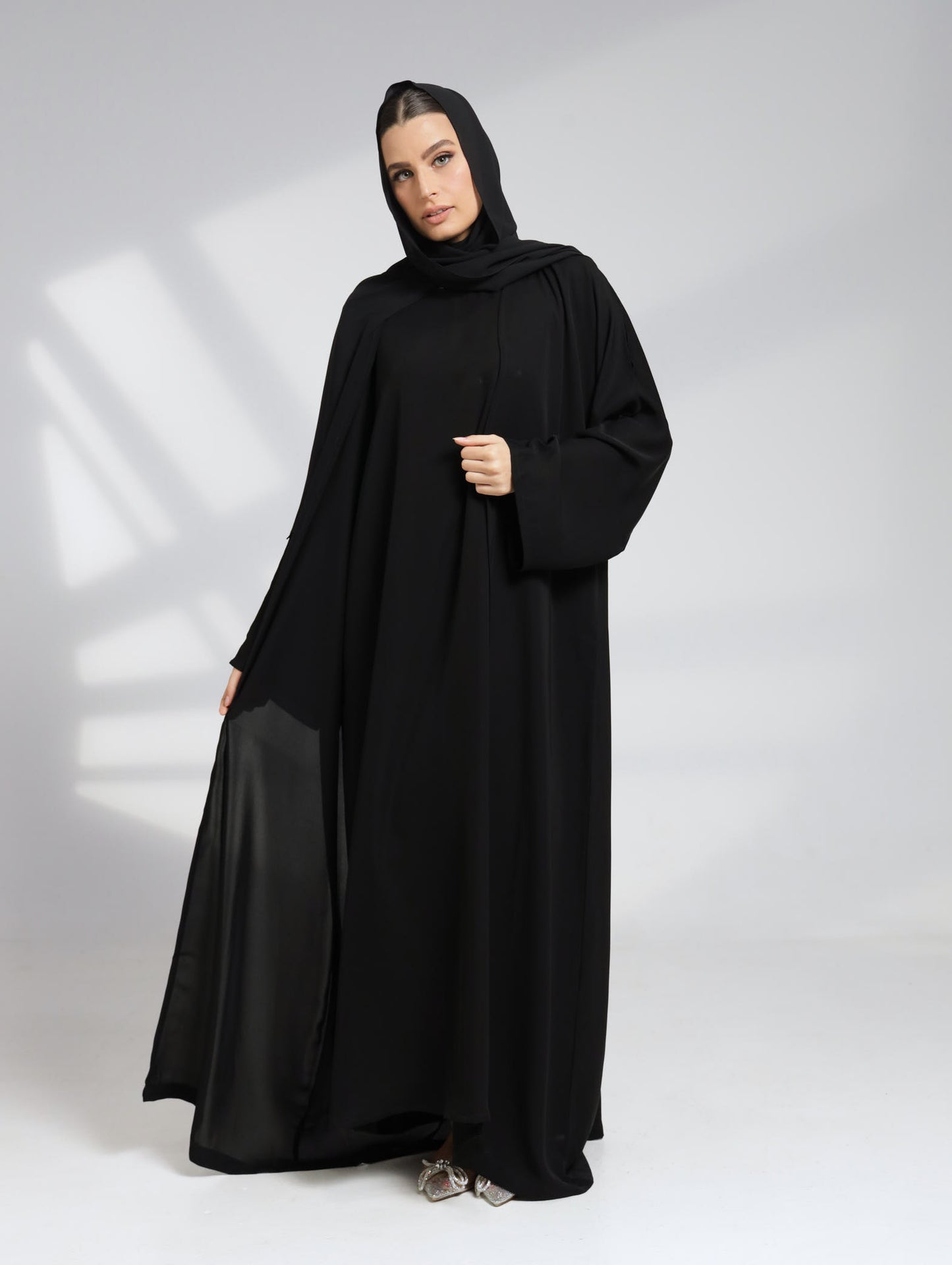 Elmira black abaya